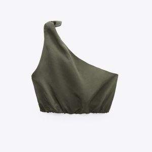 Zara Knotted Crop Top
